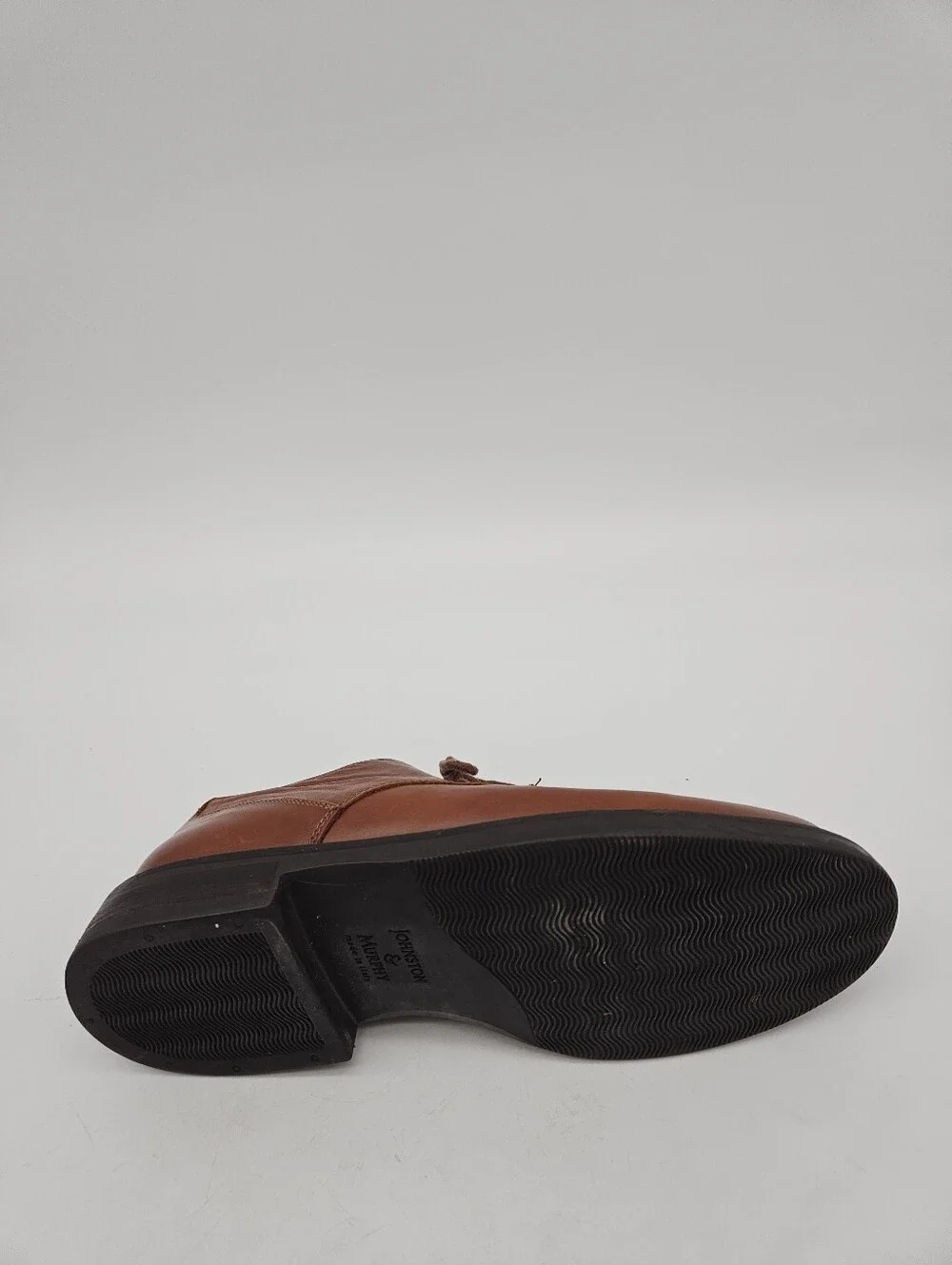 Johnston & Murphy Passport Brown Oxfords Shoes 25-2254 Mens 8 M Made in Italy